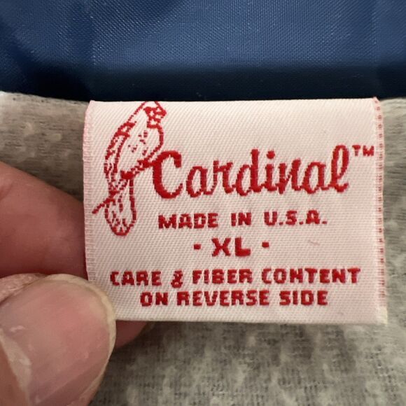 Vintage UAW Retiree Local 549 Nylon Jacket Windbreaker Snap Button XL - Picture 2 of 10